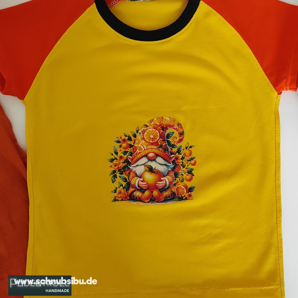 Bügelbild Wichtelkollektion - Summer Vibes orange